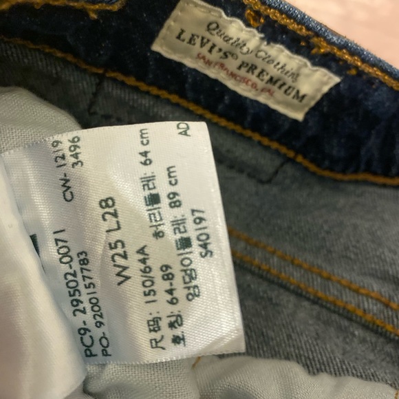 Levi’s 501 Skinny Jeans - Picture 11 of 12